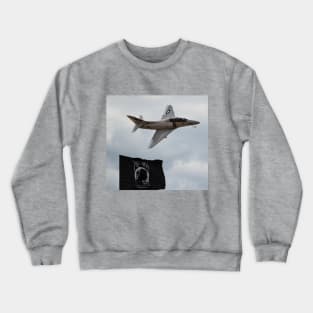 A-4 Skyhawk and POW/MIA Flag Crewneck Sweatshirt